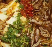 Spicy and Sour Pork Intestine Rice Noodles