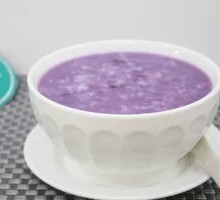 Purple Sweet Potato Porridge
