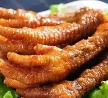Braised Chicken Feet with Tiger Skin