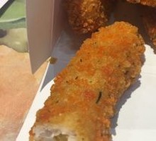 Salted Egg Yolk Chicken Strips