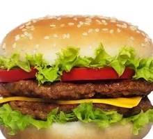 Black Pepper Double Pork Burger with Cheese