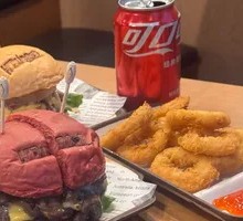 Black Truffle Portobello Beef Burger