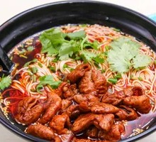Braised Pork Intestines Noodles
