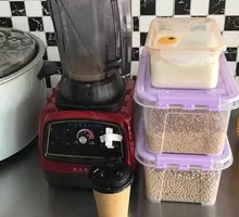 Freshly Ground Oat Soy Milk