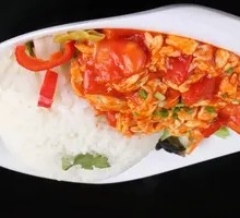 Tomato and Egg Fried Rice