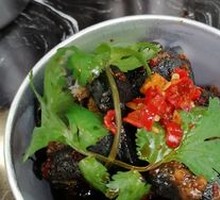 Fried Tofu with Meat Sauce