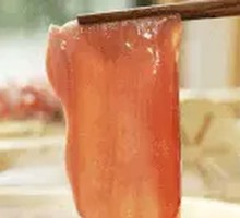 Sliced Pork Kidney with Big Knife