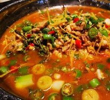 Fresh Spicy Rabbit in Pot