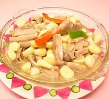 Braised Pork Intestines with Garlic