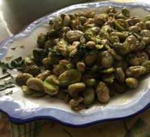 Stir-Fried Broad Beans