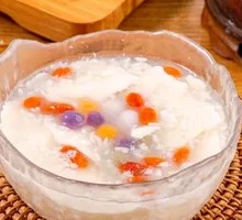 Ice-Infused Tofu Pudding