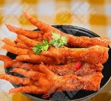 Braised Chicken Feet with Tiger Skin