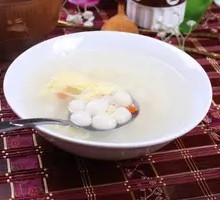 Sweet Rice Wine Glutinous Rice Balls with Egg