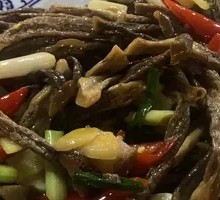 Bamboo Shoots Stir-Fried with Preserved Pork
