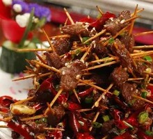 Spicy Skewered Beef