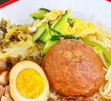 四喜丸子饭