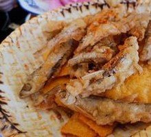 Crispy Fried Small Fish