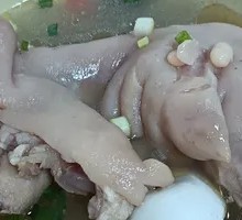 Fresh Pig Trotter Dish
