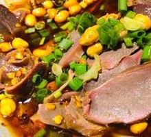 Tripe from the stomach of cattle