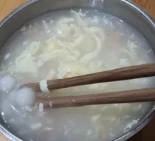 Glutinous Rice Balls in Fermented Rice Soup