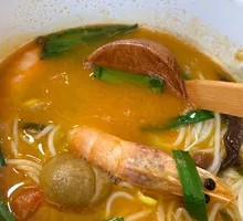 Tomato Shrimp Rice Noodles