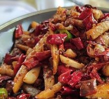 Dry Pot Chicken Gizzards