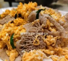 Bamboo Fungus Stir-Fried with Eggs