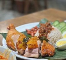 Malay Fried Chicken Coconut Rice