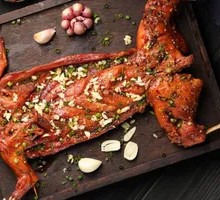 Garlic Roasted Rabbit