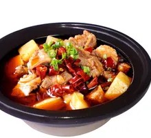 Stewed Pork Ribs with Potatoes