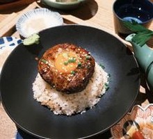 Chicken Meatball Tea Rice