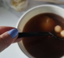 Red Sugar Egg Glutinous Rice Balls Soup