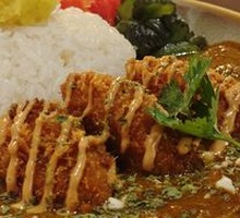 Fried Oyster Curry Rice