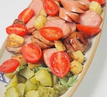 Grilled Sausage Double Combination