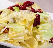 Dry-Fried Cabbage