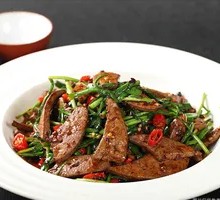 Stir-fried猪 Liver