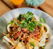 Sweet and Sour Spicy Beef Tendon Noodles