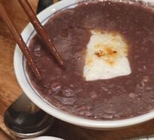 Red Bean and Rice Cake Soup