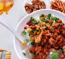 Crispy Pork and Tofu Brain