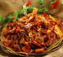 Dry-Fried Pork Intestines