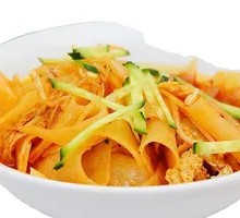 Noodles with Rolled Dough