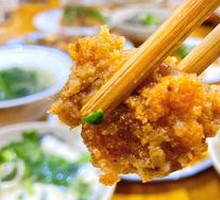 Steamed Pork Intestines with Rice Flour