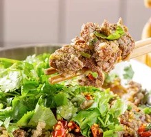 Steamed Beef with Fire