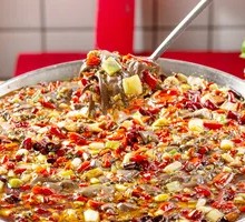 Spicy Duck Blood Stir-fry