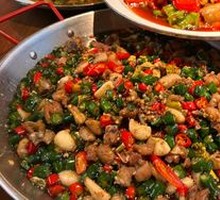 Bold Bell Pepper Chicken