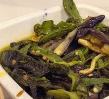 Stir-Fried Eggplant with Roasted Chili