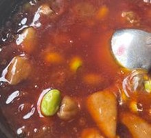 Green Bean and Pig Intestine Stew