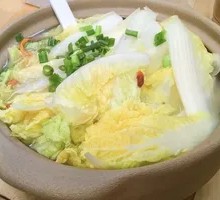 Creamy Baby Bok Choy Soup