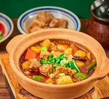 Pot-Braised Beef with Stuffed Peas