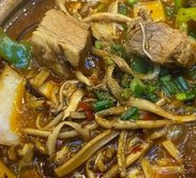 Braised Beef Shank with Tea Tree Mushrooms